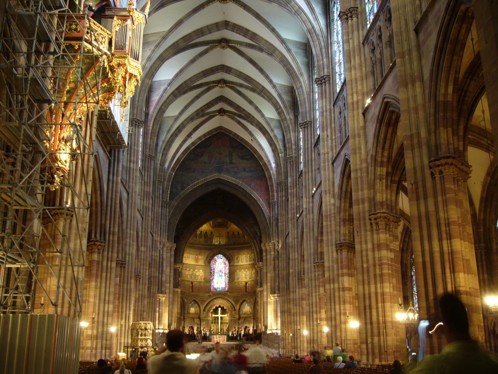 coeur de la cathédrale de Strasbourg